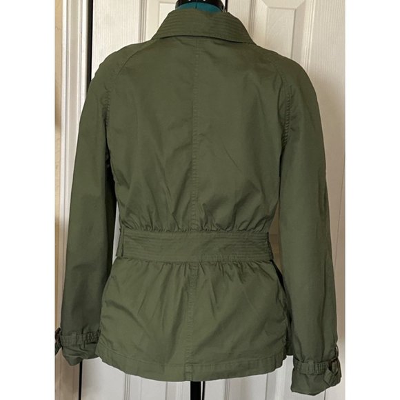 Isaac Mizrahi for Target Single-Breasted Tie Jacket Cotton Blend Women's Size L - Picture 2 of 14